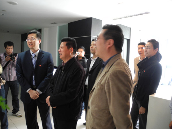 杭州市委副书记王金财同志视察浙江五联律师事务所